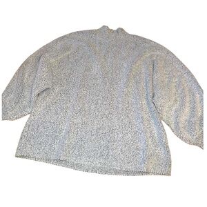 Lulus cozy perfection light grey dolman sleeve sweater, size Small.